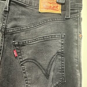 Levi's women’s Charcoal Straight Jeans